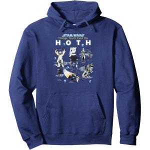 imageStar Wars Things Youll Find On Hoth Pullover HoodieNavy Blue