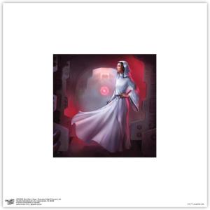 imageTrends International Gallery Pops Star Wars Saga  Moments Edge Princess Leia Wall Art Wall Poster 1200quot x 1200quot Black Frame VersionUnframed Version
