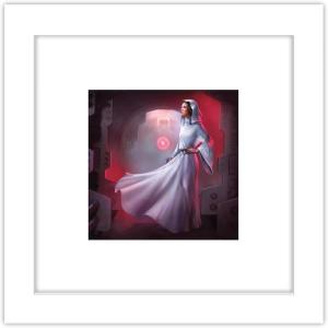 imageTrends International Gallery Pops Star Wars Saga  Moments Edge Princess Leia Wall Art Wall Poster 1200quot x 1200quot Black Frame VersionWhite Frame Version