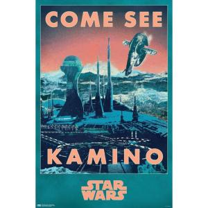 imageTrends International Star Wars Kamino  Come See Kamino Wall Poster 224L x 147W Premium Unframed VersionPremium Unframed Version