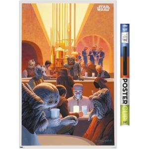 imageTrends International Star Wars Tatooine  Cantina Wall Poster 22375quot x 34quot Premium Unframed VersionPremium Poster  Clip Bundle
