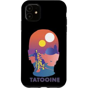 imageiPhone 14 Star Wars Tatooine C3PO Silhouette Fill CaseiPhone 11