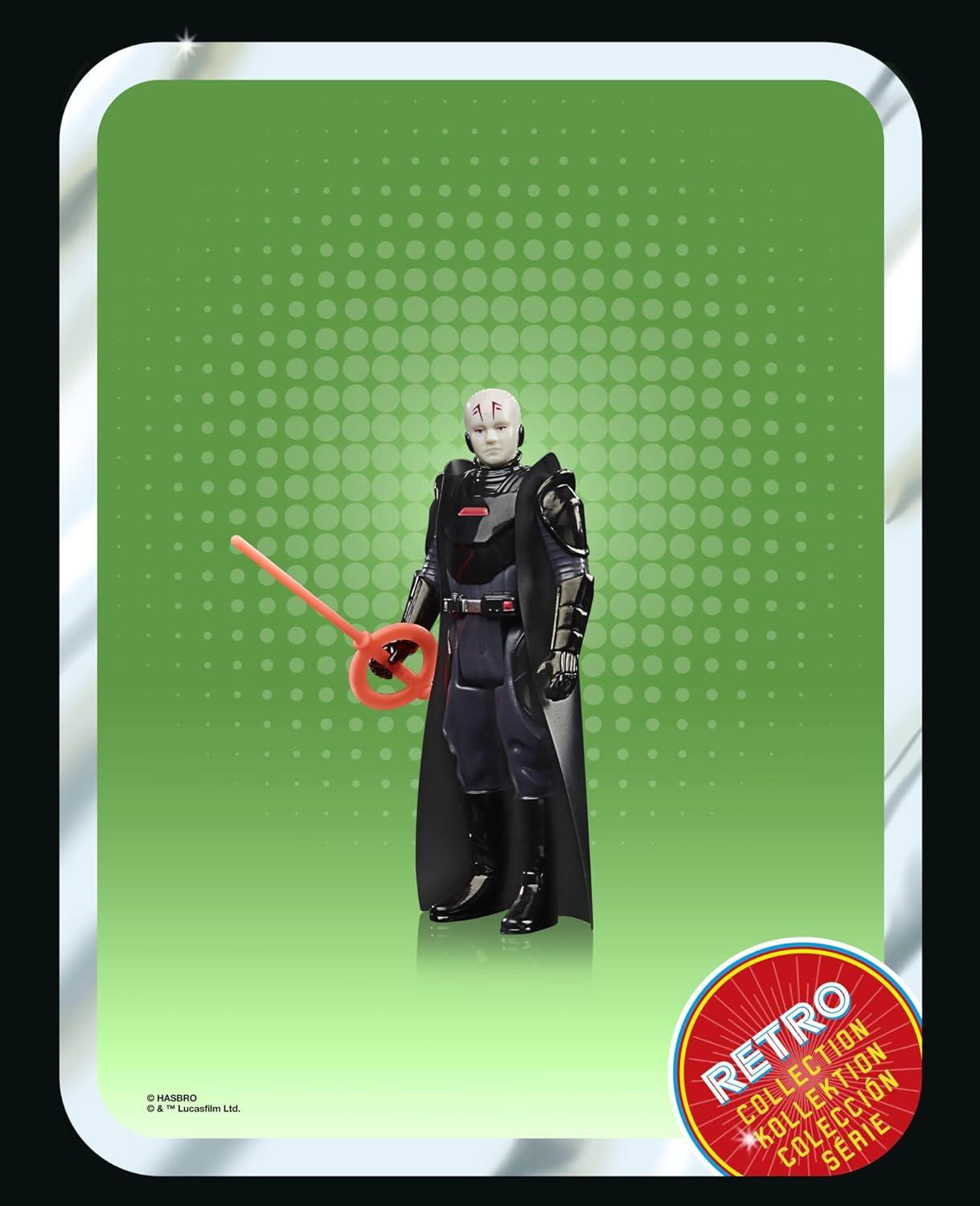 imageSTAR WARS Retro Collection Grand Inquisitor Toy 375InchScale OBIWan Kenobi Action Figure Toys for Kids Ages 4 and Up Multicolored F5773One Size