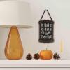 imageDisney Star Wars Baby Yoda No Tricks All Treats Halloween Hanging Wood Wall Decor  Cute Baby Yoda Halloween SignBlack