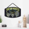 imageDisney Star Wars Baby Yoda No Tricks All Treats Halloween Hanging Wood Wall Decor  Cute Baby Yoda Halloween SignGrayYellow