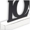 imageDisney Star Wars Baby Yoda Welcome Tabletop Decor  May the Force Be With You Metal Baby Yoda Decoration on Black Wood BaseBlackWhite