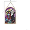 imageDisney Star Wars Darth Vader and Lightsaber Hanging Glass Wall Decor  Beautiful Darth Vader Wall Art for HomeGray