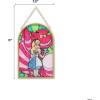 imageDisney Star Wars Darth Vader and Lightsaber Hanging Glass Wall Decor  Beautiful Darth Vader Wall Art for HomePink