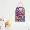 imageDisney Star Wars Darth Vader and Lightsaber Hanging Glass Wall Decor  Beautiful Darth Vader Wall Art for HomePurple