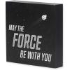 imageDisney Star Wars Do Or Do Not Yoda Wood Wall Decor  Yoda Quote Decoration for Home Office or ClassroomBlackGray