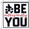 imageDisney Star Wars Do Or Do Not Yoda Wood Wall Decor  Yoda Quote Decoration for Home Office or ClassroomBlackRed