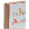 imageDisney Star Wars Do Or Do Not Yoda Wood Wall Decor  Yoda Quote Decoration for Home Office or ClassroomLight Blue