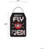 imageDisney Star Wars Rebel Alliance Wood Wall Decor  Pretty Fly for a Jedi Hanging Sign  Funny Star Wars DecorationRed