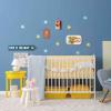 imageDisney Star Wars The Mandalorian Baby Yoda Cutest in the Galaxy Hanging Wood Wall Decor  Grogu The Child