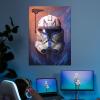 imageDisplate  Metal Poster  Star Wars  Clone Wars Helmets  Captain Rex  Size M  177x126 inch 32x45cm266L x 189W
