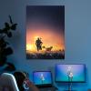 imageDisplate Official Star Wars Metal Poster Magnetic Mounting Included Licensed Artwork Modern Wall Decor Mandalorian Season 2 Baby Poster 45 cm x 32 cmBeginning