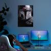 imageDisplate Official Star Wars Metal Poster Magnetic Mounting Included Licensed Artwork Modern Wall Decor Mandalorian Season 2 Baby Poster 45 cm x 32 cmFate