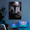 imageDisplate Official Star Wars Metal Poster Magnetic Mounting Included Licensed Artwork Modern Wall Decor Mandalorian Season 2 Baby Poster 45 cm x 32 cmFate