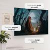 imageDisplate Official Star Wars Metal Poster Magnetic Mounting Included Licensed Artwork Modern Wall Decor Mandalorian Season 2 Baby Poster 45 cm x 32 cmHis Name Is Grogu