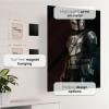 imageDisplate Official Star Wars Metal Poster Magnetic Mounting Included Licensed Artwork Modern Wall Decor Mandalorian Season 2 Baby Poster 45 cm x 32 cmProtective Wear