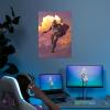 imageDisplate Official Star Wars Metal Poster Magnetic Mounting Included Licensed Artwork Modern Wall Decor Mandalorian Season 2 Baby Poster 45 cm x 32 cmProtector