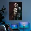 imageDisplate Official Star Wars Metal Poster Magnetic Mounting Included Licensed Artwork Modern Wall Decor Mandalorian Season 2 Baby Poster 45 cm x 32 cmProtective Wear