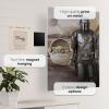 imageDisplate Official Star Wars Metal Poster Magnetic Mounting Included Licensed Artwork Modern Wall Decor Mandalorian Season 2 Baby Poster 45 cm x 32 cmThem