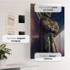 imageDisplate Official Star Wars Metal Poster Magnetic Mounting Included Licensed Artwork Modern Wall Decor Mandalorian Season 2 Baby Poster 45 cm x 32 cmThe Child