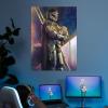 imageDisplate Official Star Wars Metal Poster Magnetic Mounting Included Licensed Artwork Modern Wall Decor Mandalorian Season 2 Baby Poster 45 cm x 32 cmThe Child