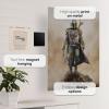 imageDisplate Official Star Wars Metal Poster Magnetic Mounting Included Licensed Artwork Modern Wall Decor Mandalorian Season 2 Baby Poster 45 cm x 32 cmblaster