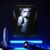 imageDisplate Official Star Wars Metal Poster Magnetic Mounting Included Licensed Artwork Modern Wall Decor Mandalorian Season 2 Baby Poster 45 cm x 32 cmenemy