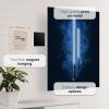 imageDisplate Official Star Wars Metal Poster Magnetic Mounting Included Licensed Artwork Modern Wall Decor Star Wars Lightsabers Darksaber Poster 45 cm x 32 cmAhsoka Lightsaber