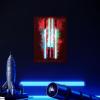 imageDisplate Official Star Wars Metal Poster Magnetic Mounting Included Licensed Artwork Modern Wall Decor Star Wars Lightsabers Darksaber Poster 45 cm x 32 cmgrevious