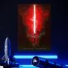 imageDisplate Official Star Wars Metal Poster Magnetic Mounting Included Licensed Artwork Modern Wall Decor Star Wars Lightsabers Darksaber Poster 45 cm x 32 cmRevenge of the Sith