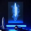 imageDisplate Official Star Wars Metal Poster Magnetic Mounting Included Licensed Artwork Modern Wall Decor Star Wars Lightsabers Darksaber Poster 45 cm x 32 cmAhsoka Lightsaber