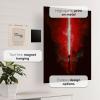 imageDisplate Official Star Wars Metal Poster Magnetic Mounting Included Licensed Artwork Modern Wall Decor Star Wars Lightsabers Darksaber Poster 45 cm x 32 cmRevenge of the Sith