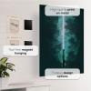 imageDisplate Official Star Wars Metal Poster Magnetic Mounting Included Licensed Artwork Modern Wall Decor Star Wars Lightsabers Darksaber Poster 45 cm x 32 cmObiWan