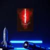 imageDisplate Official Star Wars Metal Poster Magnetic Mounting Included Licensed Artwork Modern Wall Decor Star Wars Lightsabers Darksaber Poster 45 cm x 32 cmRevenge of the Sith
