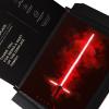 imageDisplate Official Star Wars Metal Poster Magnetic Mounting Included Licensed Artwork Modern Wall Decor Star Wars Lightsabers Darksaber Poster 45 cm x 32 cmKylo Ren