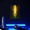imageDisplate Official Star Wars Metal Poster Magnetic Mounting Included Licensed Artwork Modern Wall Decor Star Wars Lightsabers Darksaber Poster 45 cm x 32 cmRey