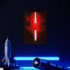 imageDisplate Official Star Wars Metal Poster Magnetic Mounting Included Licensed Artwork Modern Wall Decor Star Wars Lightsabers Darksaber Poster 45 cm x 32 cmDarth Maul