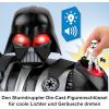 imageFisherPrice Imaginext Star Wars Darth Vader Bot 2 Ft Tall Toy Lights Sounds ampamp Stormtrooper Metal Character Key for Kids Ages 3 Years