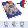 imageIdea Nuova 2 Piece Drawstring Sling Carry Bag with Sleeping Slumber BagJurassic World Blue