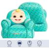 imageIdea Nuova Figural Mink with Sherpa Trim Bean Bag Chair for Toddlers and Kids Star Wars GroguCocomelon