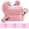 imageIdea Nuova Figural Mink with Sherpa Trim Bean Bag Chair for Toddlers and Kids Star Wars GroguHello Kitty