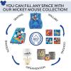 imageIdea Nuova Figural Mink with Sherpa Trim Bean Bag Chair for Toddlers and Kids Star Wars GroguMickey Mouse