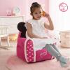 imageIdea Nuova Figural Mink with Sherpa Trim Bean Bag Chair for Toddlers and Kids Star Wars GroguMinnie Mouse