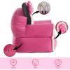 imageIdea Nuova Figural Mink with Sherpa Trim Bean Bag Chair for Toddlers and Kids Star Wars GroguMinnie Mouse