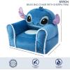 imageIdea Nuova Figural Mink with Sherpa Trim Bean Bag Chair for Toddlers and Kids Star Wars GroguStitch