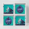 imageIdea Nuova Star Wars Darth Vader and Luke Skywalker Set of 2 Durable Storage Cubes with Handles 10quotx10quotx10quot Cubes